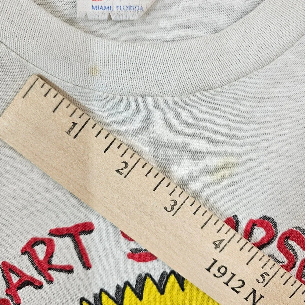 VTG Sherry Bart Simpson Shirt Kids 14-16 Dont Have A Cow Man Radical Dude 90s